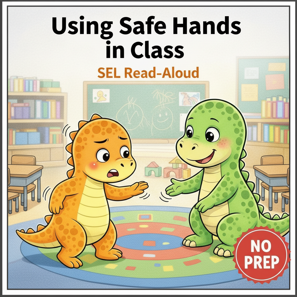 Using Safe Hands in Class Social Story for K–2