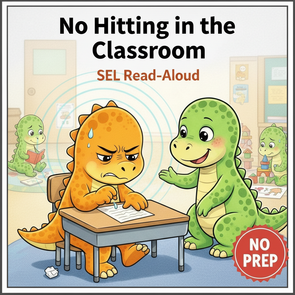 No Hitting in the Classroom Social Story for K–2