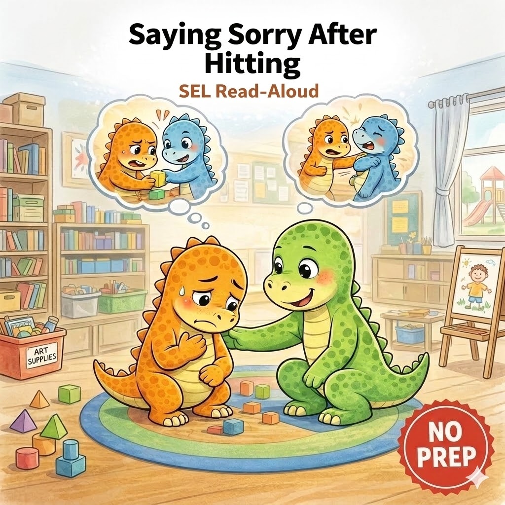Saying Sorry After Hitting Social Story K–2