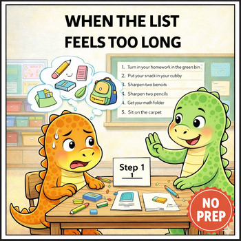 Following Directions Social Story for K–2