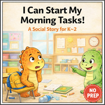 Starting Morning Tasks Social Story for K–2