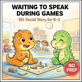 Waiting to Speak During Games Social Story