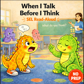 Blurting Without Thinking Social Story