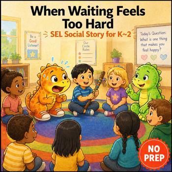 Talking Out of Turn During Circle Time Social Story