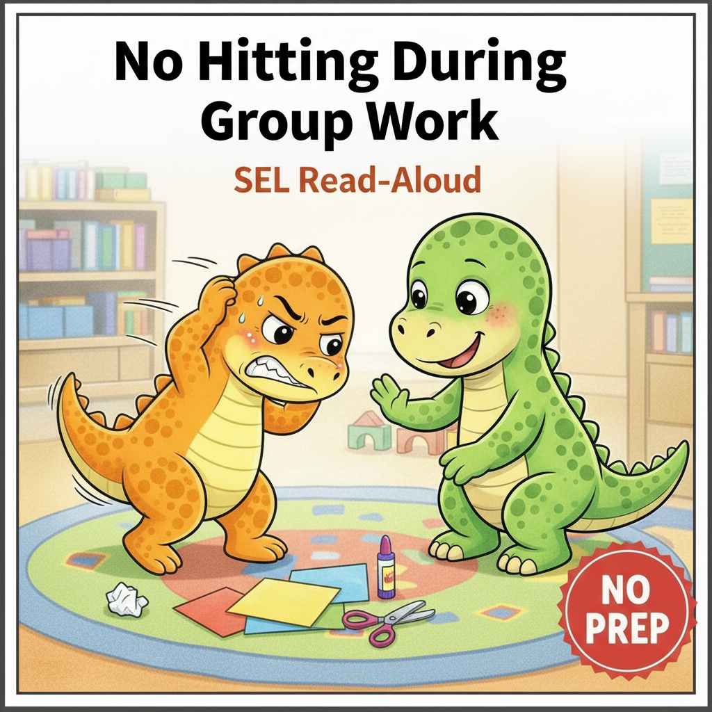 Hitting During Group Work Social Story for K–2