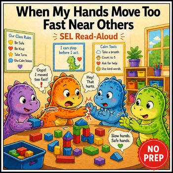 Keep Hands to Yourself Social Story for K–2