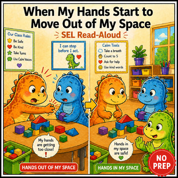 Keep Hands to Yourself Social Story for K–2